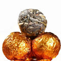 Sheng Jiayuan Bingdao Bawai Raw Pu-erh Tea Dragon Pearls, Ancient Tree Mini Tuocha, 500g Gift Box