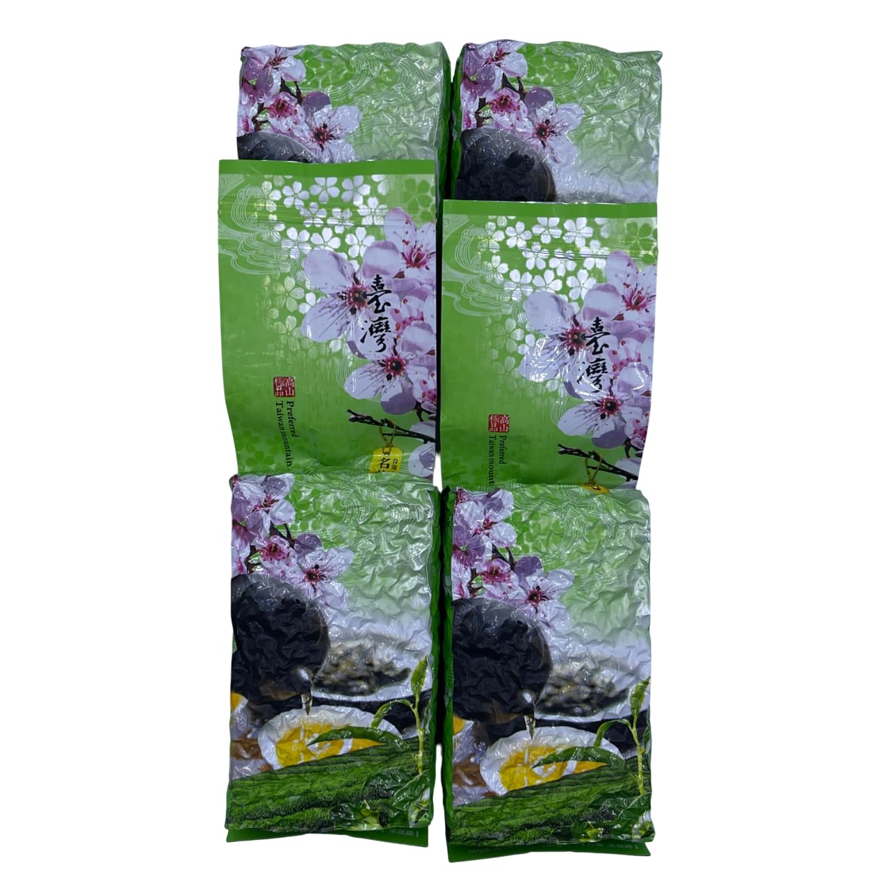 Taiwan unique tea,奇萊山高冷青烏龍茶葉 Qilai Mountain Oolong Tea,150g*4