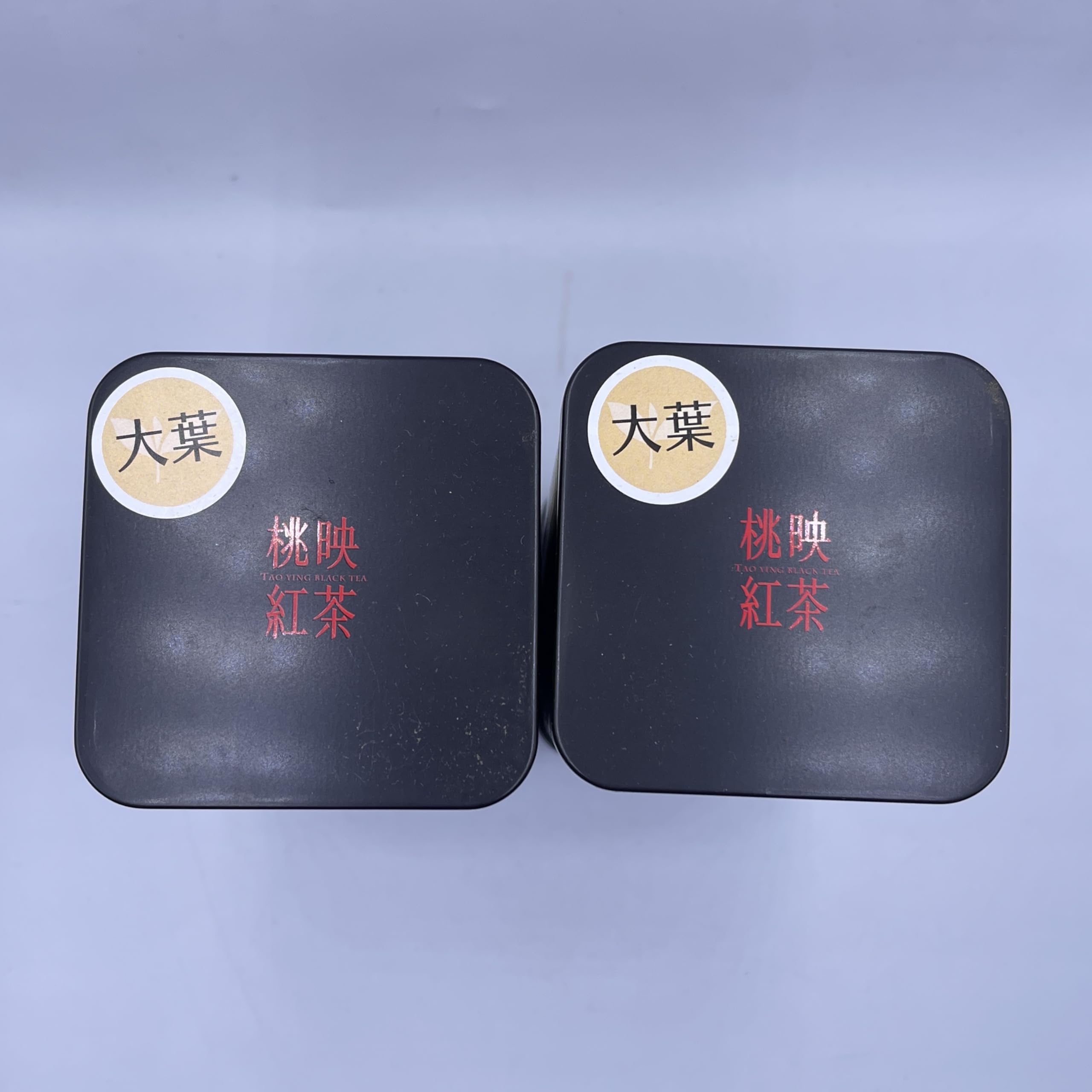 Taoying Black Tea Premium Award, 75g×8 Tins, Taiwan Large-leaf Red Tea