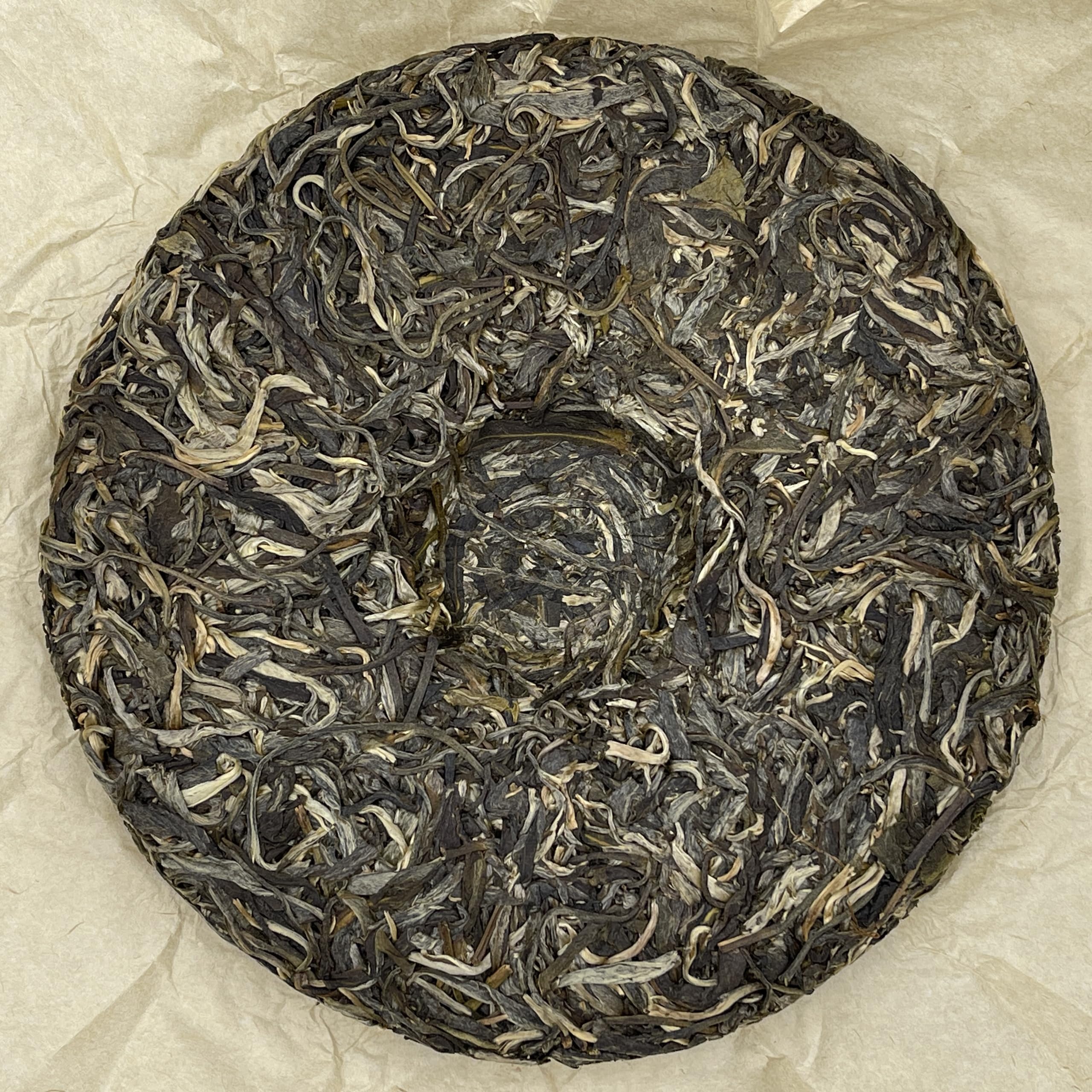 Pu-Erh tea,2023,Eighteen Villages of Mengku-Big trade,357g,Raw