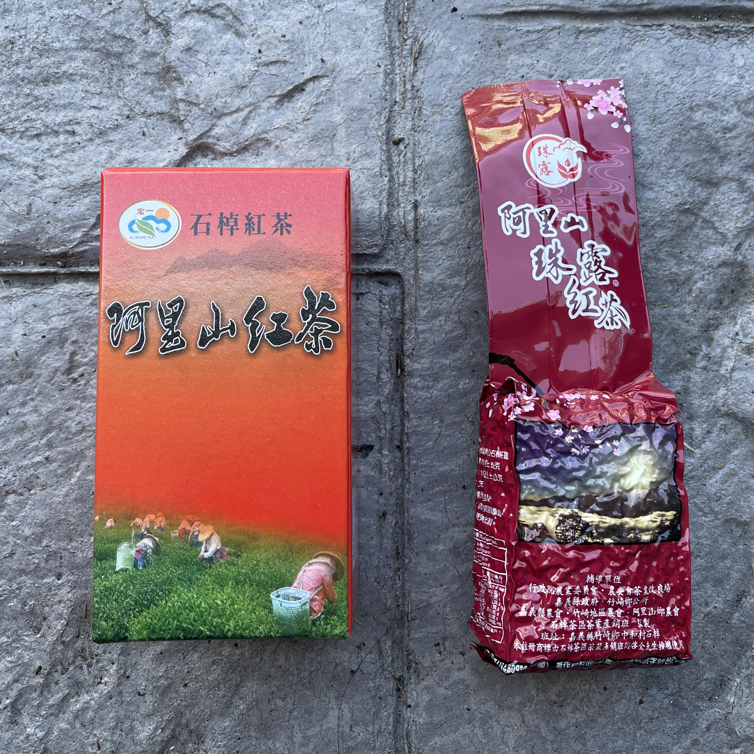 Taiwan unique tea,宏一製茶 Shizhuo,Black Tea,150g*4