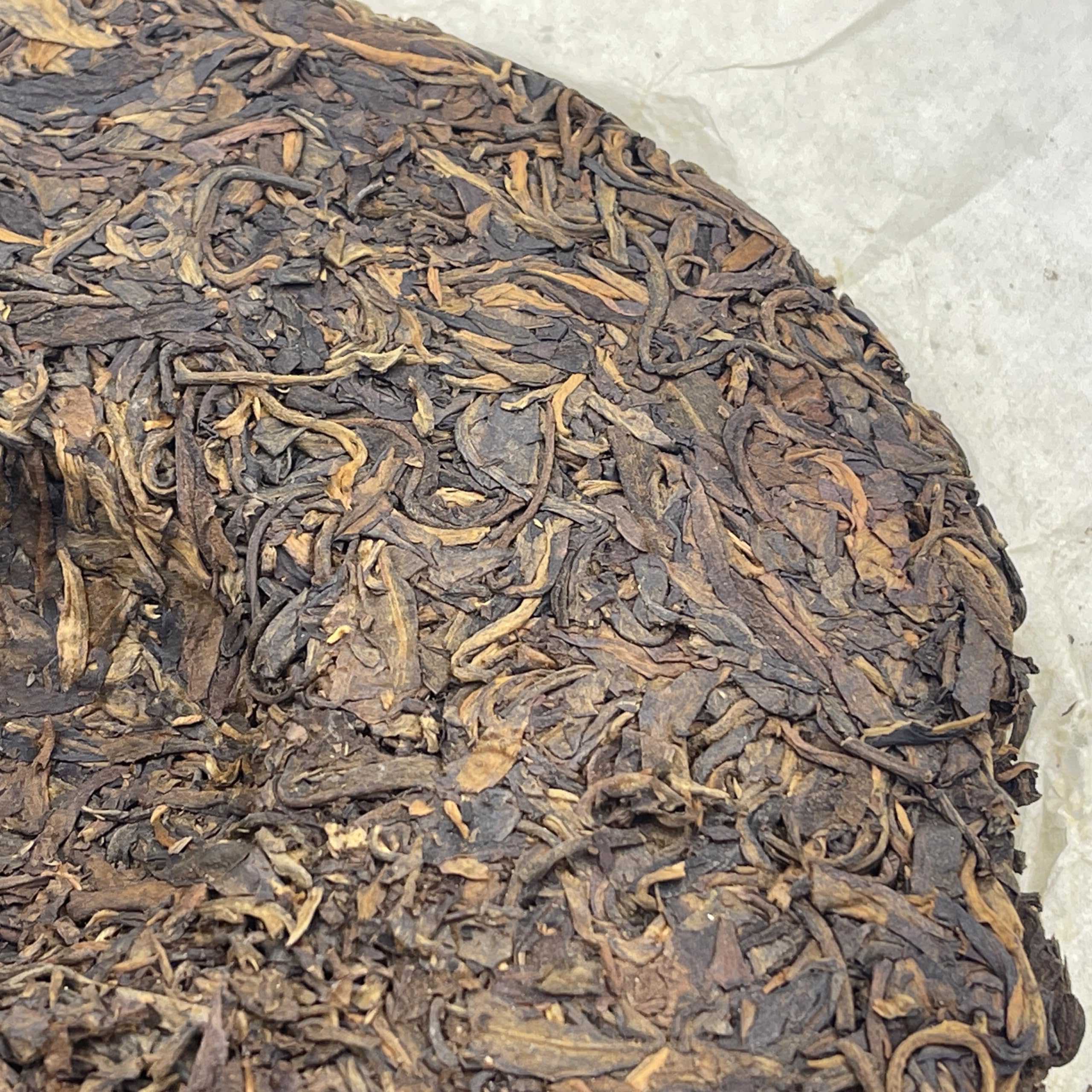 Pu-Erh tea,2008,Yiwu Zhengshan Qizi Cake-100-Year-Old Tree,400g,Raw