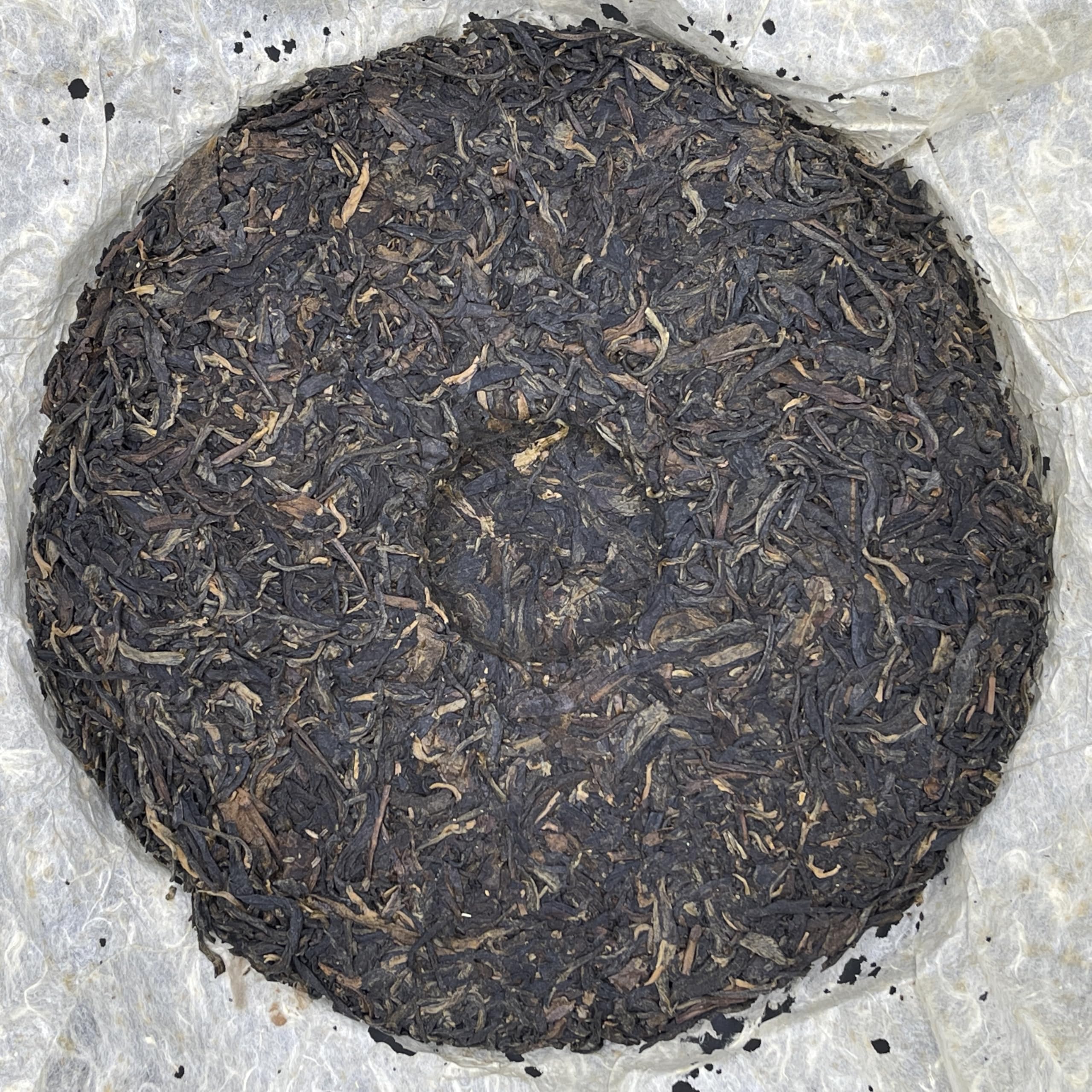 Song Pin Hao "Brown Label" Raw Puerh Tea Cake - 357g (1990s Reproduction)