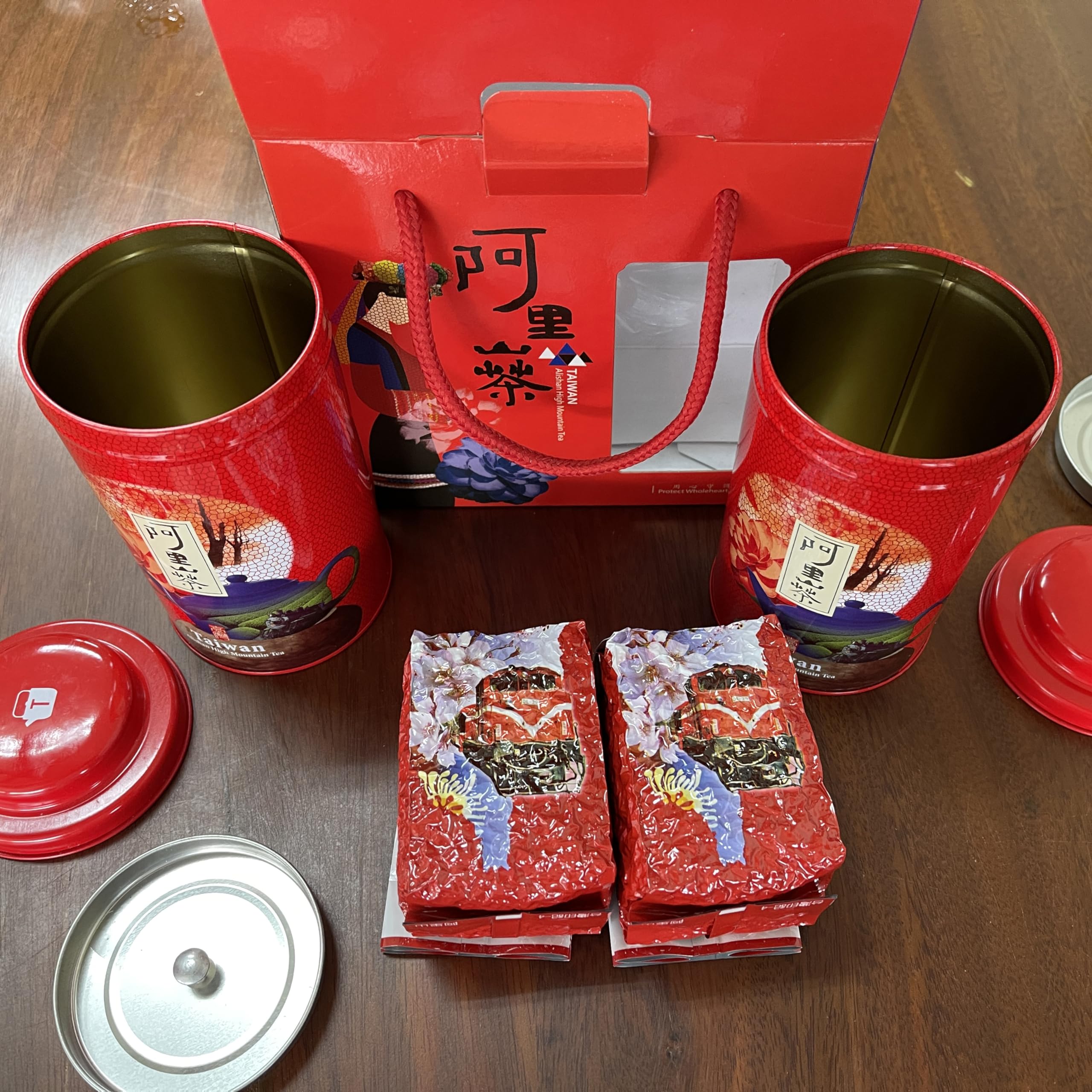 Taiwan unique tea,Chin-Shin-Oolong,阿里山茶 Alishan tea,150g*2