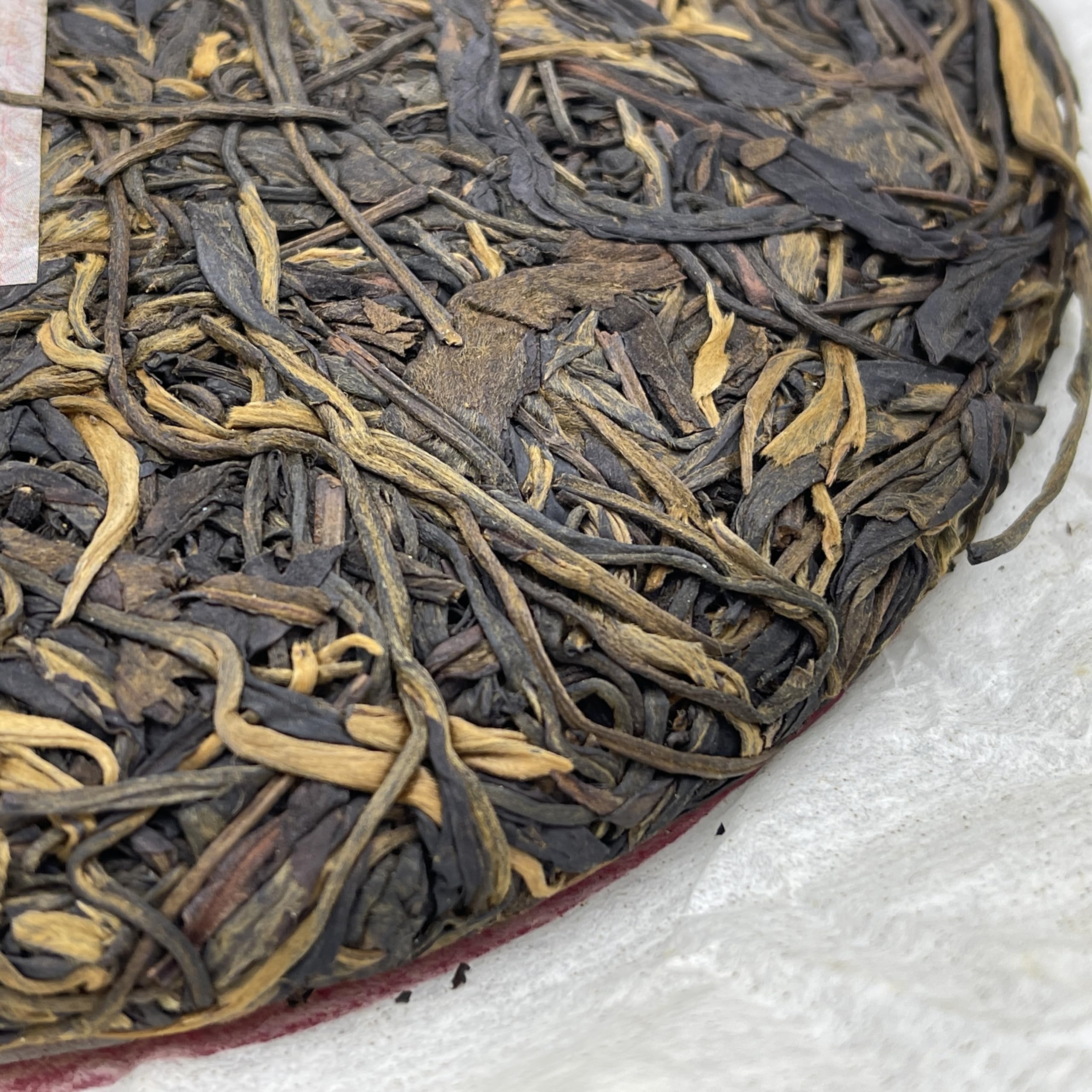 2007 Yuannian Zhenzang Yiwu Raw Pu-erh Tea Cake, 357g, from Yunnan