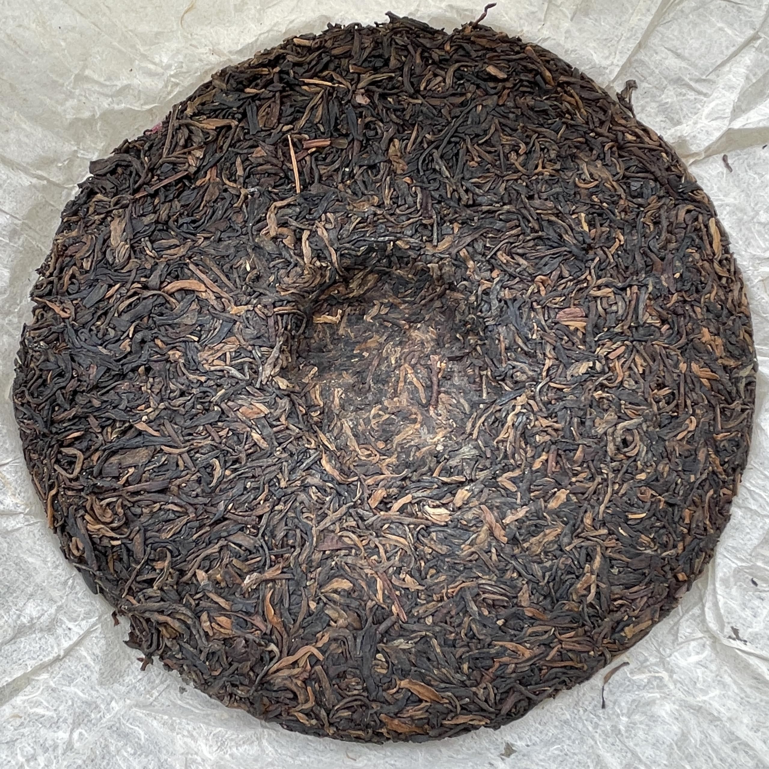 2006 China Tea Dayi Purple Raw Pu-erh Tea Cake, 357g