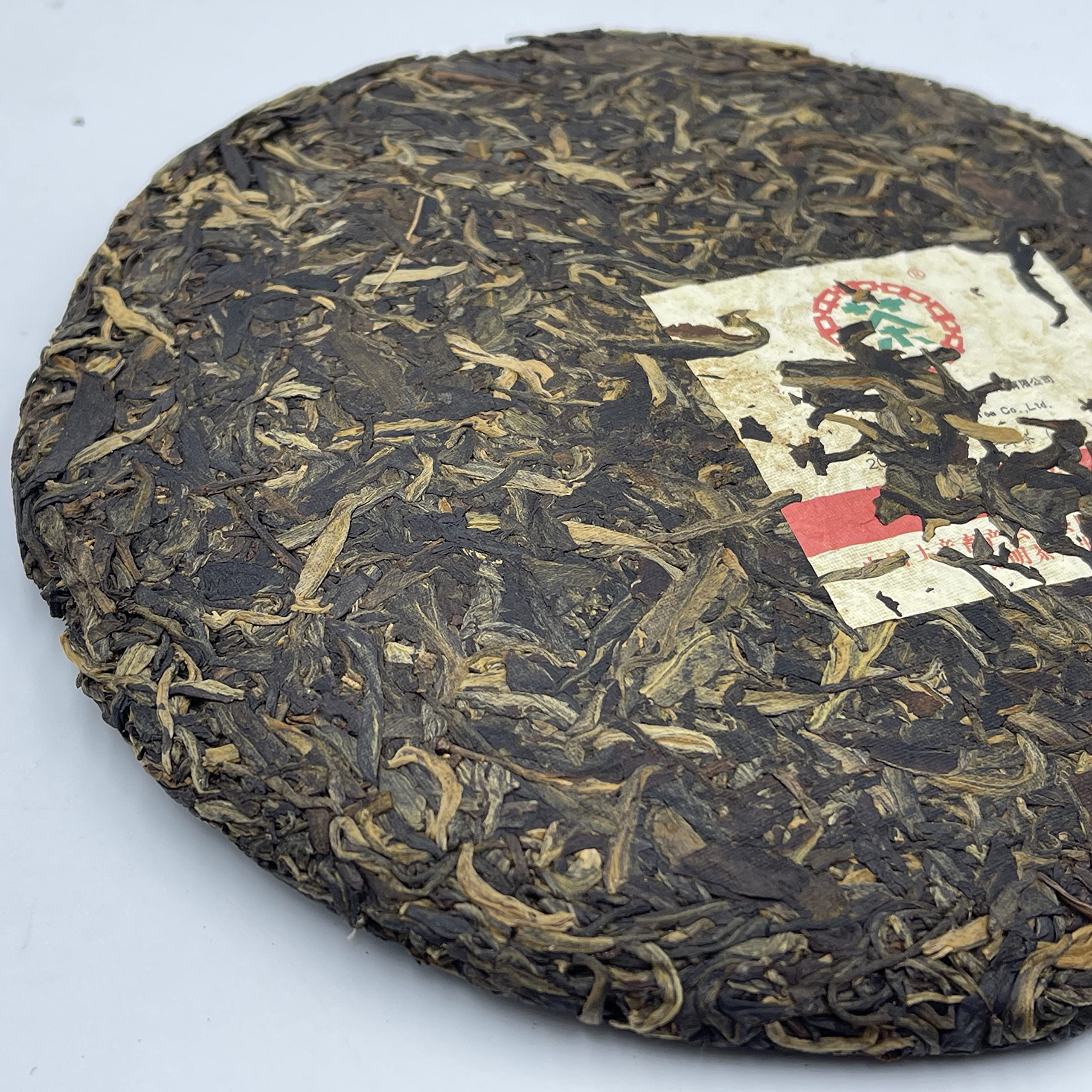 2007 Chinese Tea Color Badge Raw Pu-erh Tea Cake, 357g, from Yunnan