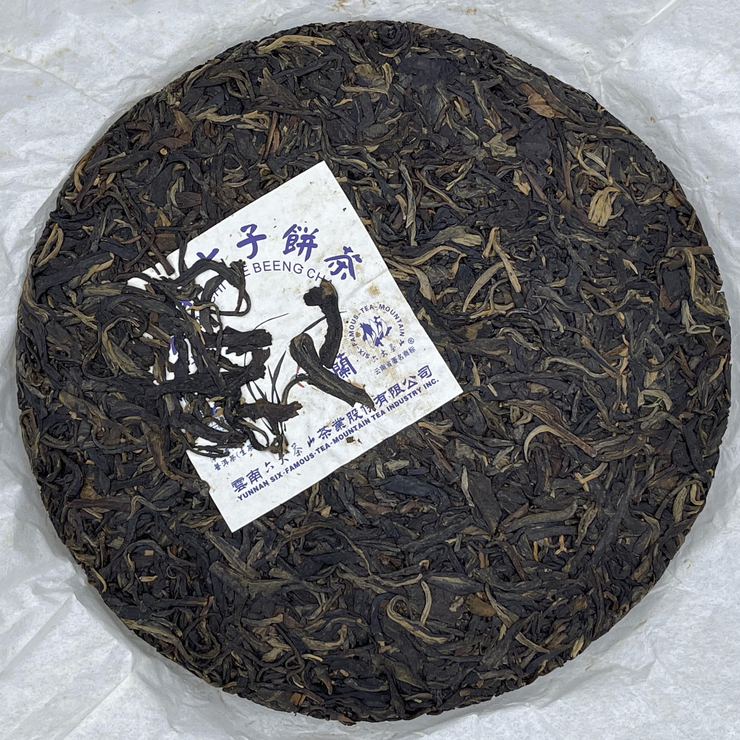 Pu-Erh tea,2012,SIX FAMOUS TEA MOUNTAIN,Orchid,357,Raw
