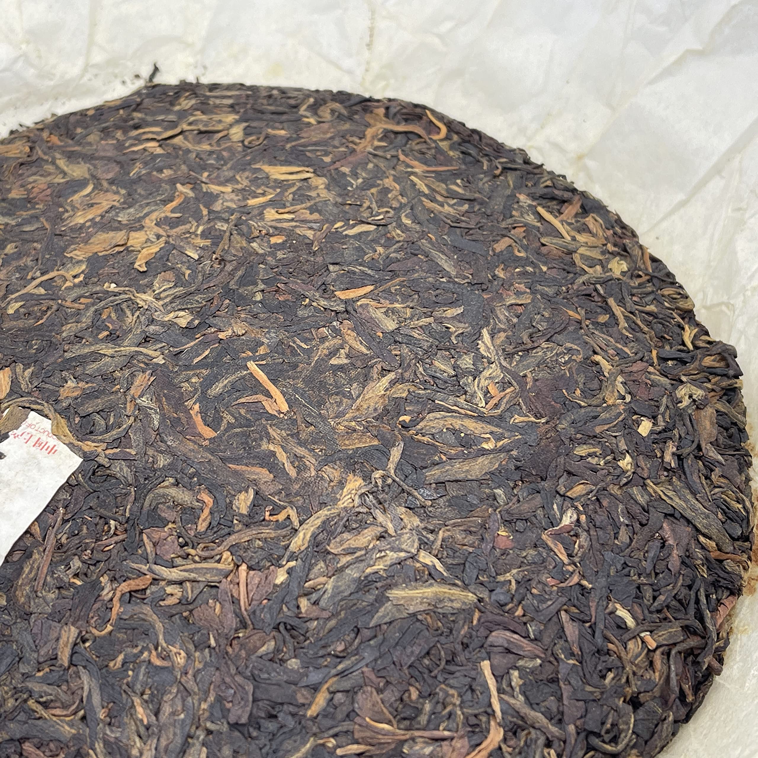 2007 China Tea Ba Ba Green Raw Pu-erh Tea Cake, 357g, from Yunnan