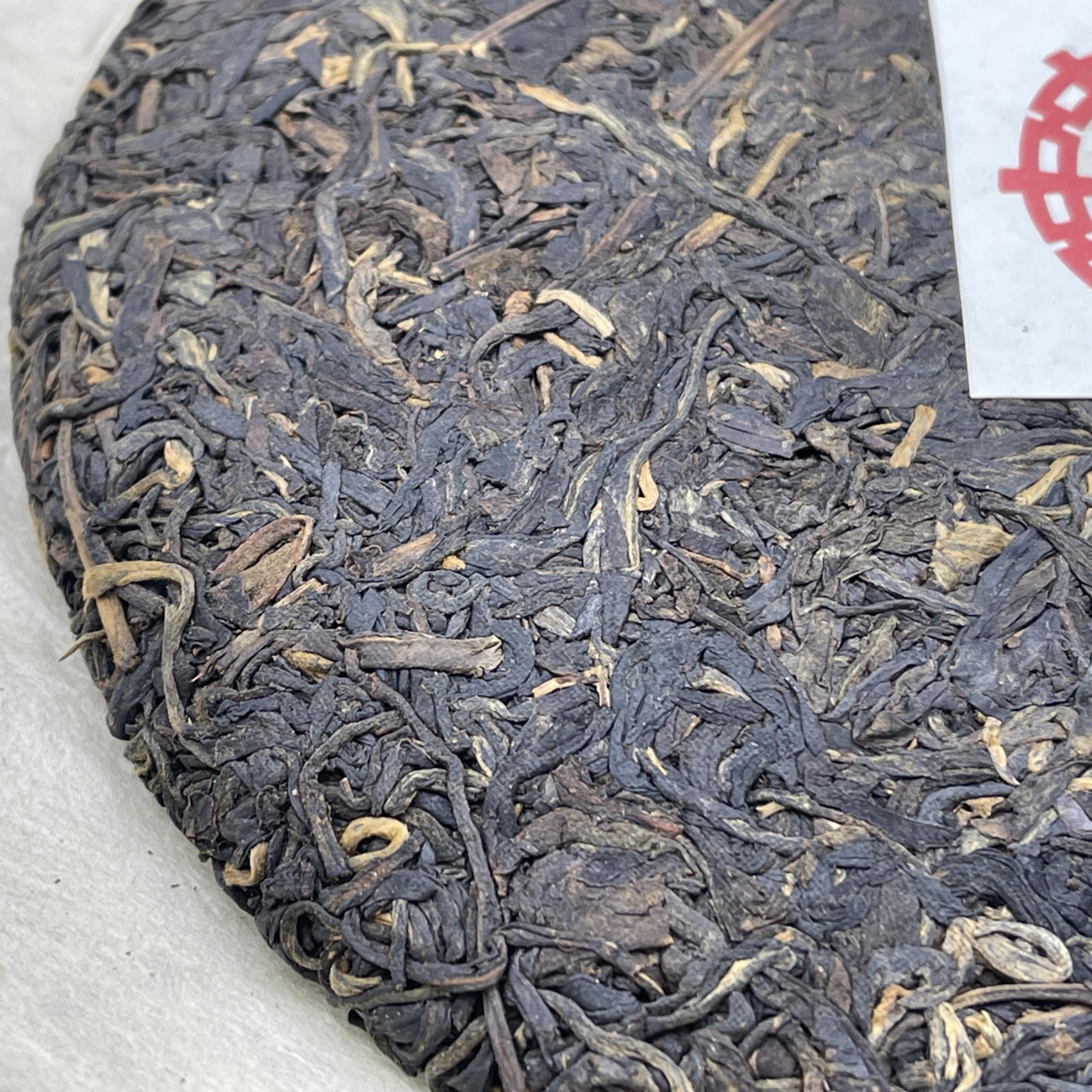 2003 Dahongyin Raw Pu-erh Tea Cake, 357g, Customized by China Tea Brand, from Yunnan