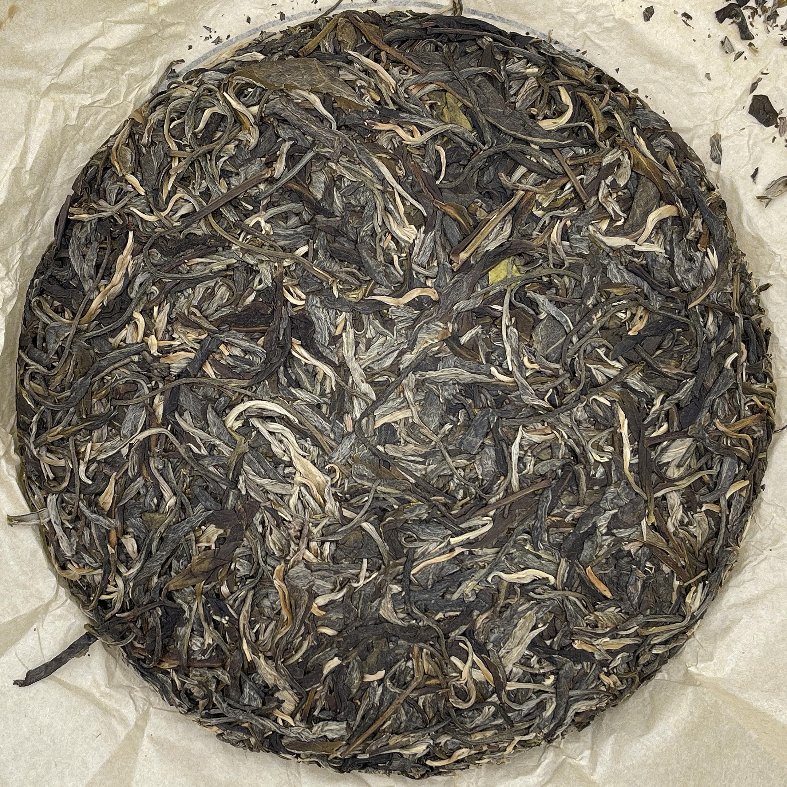 Pu-Erh tea,2021,SHENG JIA YUAN,Eighteen Villages of Mengku - Nasai,357g,Raw